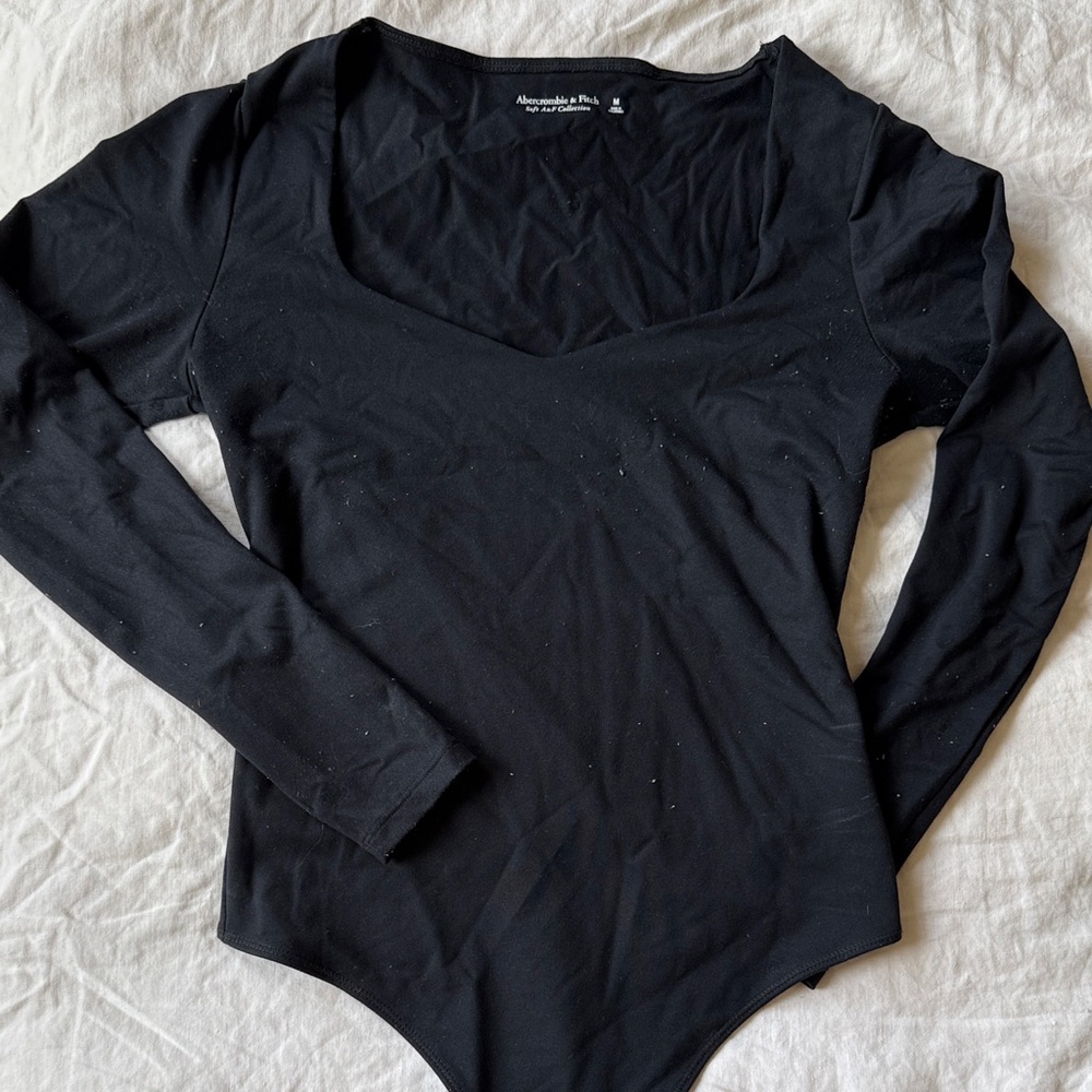 A&F black Long Sleeve bodysuit